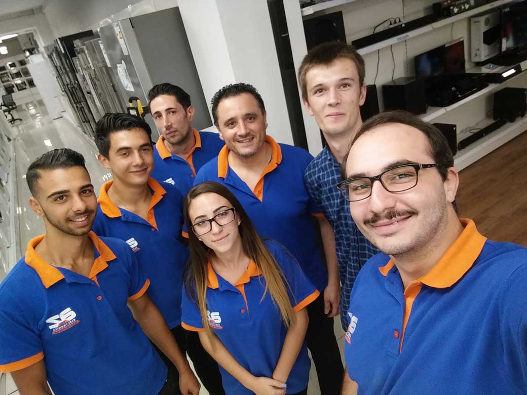 Popliuc Dumitru and the team at AtoZ Electronics Malta